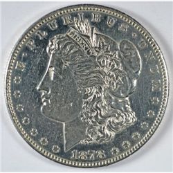 1878-CC MORGAN DOLLAR AU (POLISHED)