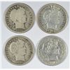 Image 1 : 4-1916 BARBER DIMES "GRADING SET" ( GOOD, VG, FINE VF)