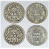 Image 2 : 4-1916 BARBER DIMES "GRADING SET" ( GOOD, VG, FINE VF)