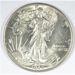 1945 WALKING LIBERTY HALF DOLLAR CH BU