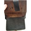 Image 2 : CONFEDERATE STATES ARMY CSA LEATHER CIVIL WAR ERA CARTRIDGE POUCH
