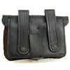 Image 3 : CONFEDERATE STATES ARMY CSA LEATHER CIVIL WAR ERA CARTRIDGE POUCH