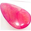 Image 2 : 75.0 CT. ROSE RED ONYX AGATE GEMSTONE PENDANT