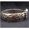 Image 3 : STERLING SILVER GERMAN NAZI SS WEDDING RING - SZ. 10