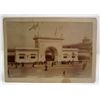Image 1 : 1901 MOUNTED PHOTO OF NEW YORK CENTRAL & HUDSON RIVER RAILROAD STATION