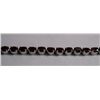 Image 1 : 12.520g Bracelet of Garnet Sterling Silver