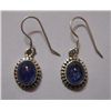 Image 1 : Tanzanite 4.320g Ear Rings Sterling Silver