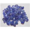 Image 1 : Natural African Tanzanite Loose 162.35 Ctw Oval Shape Caps