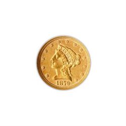 Early Gold Bullion $2.5 Liberty Almost Uncirculated