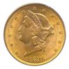 Image 1 : Early Gold Bullion $20 Liberty Uncirculated