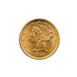 Early Gold Bullion $3 Liberty Extra Fine