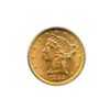 Image 1 : Early Gold Bullion $3 Liberty Extra Fine