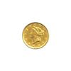 Image 1 : Early Gold Bullion $1 Liberty Gold type 3 Extra Fine to