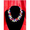 Image 1 : 600 CTW 16 INCH MULTICOLOR TURQUISE NECKLACE