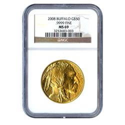 Certified Uncirculated Gold Buffalo MS69 (date of our c