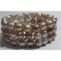 PHILIPPINE FRESHWATER LAVENDER PEARL 176.00CTW WRIST BE