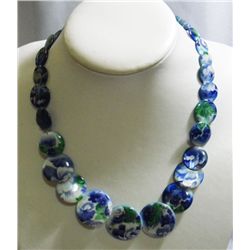 276CTW PHILIPPINE ALOHA CAPIZ NECKLACE 16INCH