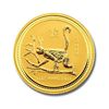 Image 1 : Australian Lunar Gold Quarter Ounce Gold Pig (Date of o