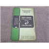 Image 1 : John Deere Model 40 Crawler Operators Manual