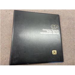 John Deere Consumer Products Dealer Binder