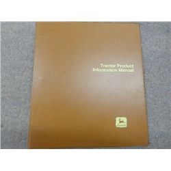 John Deere Tractor Product Info Manual Binder
