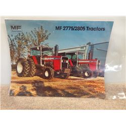 Massey-Ferguson MF 2775/2805 Tractor Brochure