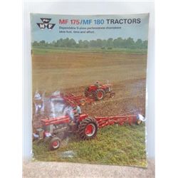 Massey-Ferguson MF 175/MF 180 Tractors Brochure