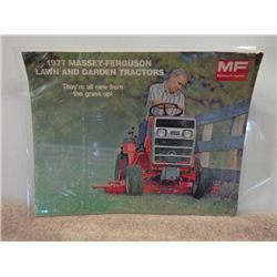 '77 Massey-Ferguson Lawn & Garden Tractor Brochure