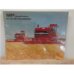 Massey-Ferguson MF 760/ MF 750 Combines Brochure