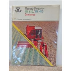 Massey-Ferguson MF 510/ MF 410 Combines Brochure