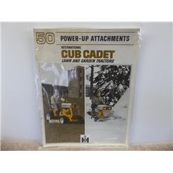 International Cub Cadet Power-Up Attachments Bro