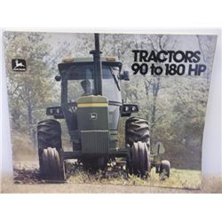 John Deere Tractors 90 to 180 HP Brochure