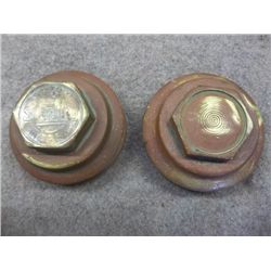 Stanley Steamer Axle Covers - Grease Caps