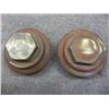 Image 1 : Stanley Steamer Axle Covers - Grease Caps