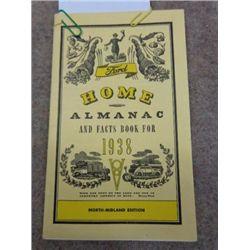 Ford Home Almanac 1938 V8 Noble Motor Co Easton MD