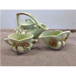 3-PC McCoy Pottery Set