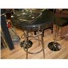 Image 2 : CHROME AND BLACK 50'S DINING TABLE