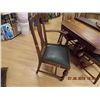 Image 2 : MAHOGANY DINING ROOM SET - GATE LEG TABLE AND 6 CHAIRS - WAS WEDDING PRESENT TO CONSIGNOR IN 1928 - 