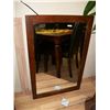 Image 1 : NEW MAHOGANY FRAMED MIRROR - LARGE