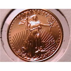 1999 Gold 1/10th Ounce Eagle Gem BU