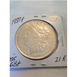 1889 MORGAN SILVER DOLLAR MS-63