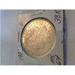 1921 MORGAN SILVER DOLLAR MS-64+