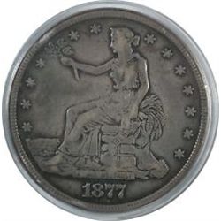 1877-S Trade Dollar XF-40