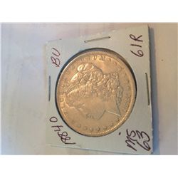 1884-O BU MORGAN SILVER DOLLAR BU MS-63