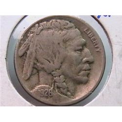 1926-S Buffalo Nickel F15 Lt. Scr's