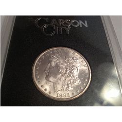 1883-CC Morgan Dollar GSA BU MS-63