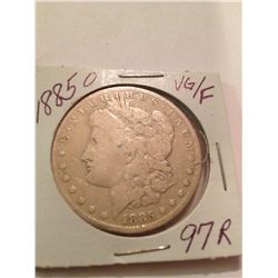 1883 MORGAN SILVER DOLLAR