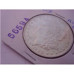 1903 Morgan Dollar AU50