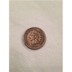 1859 INDIAN HEAD CENT, FIRST YEAR OF ISSUE