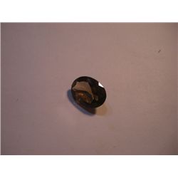 14.10 CARAT SMOKY TOPAZ *BEAUTIFUL OVAL CUT/FACETED & POLISHED  GEMSTONE*!!